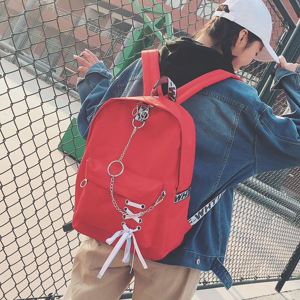 Sport - rucsac pentru femei de zi cu zi cu cravate încrucișate - 4 culori