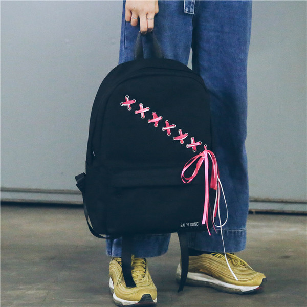 Rucsac de damă de zi cu zi cu legături încrucișate - mai multe culori