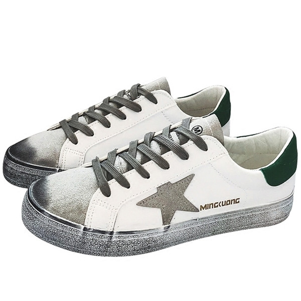 Tenisi moderni pentru bărbați cu motive întunecate și a doua culoare decorativă