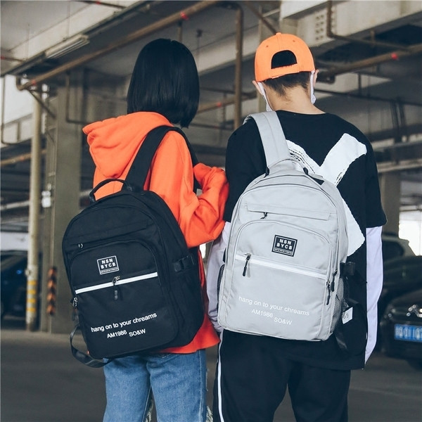 Rucsac de zi cu zi unisex cu o inscripție - mai multe culori