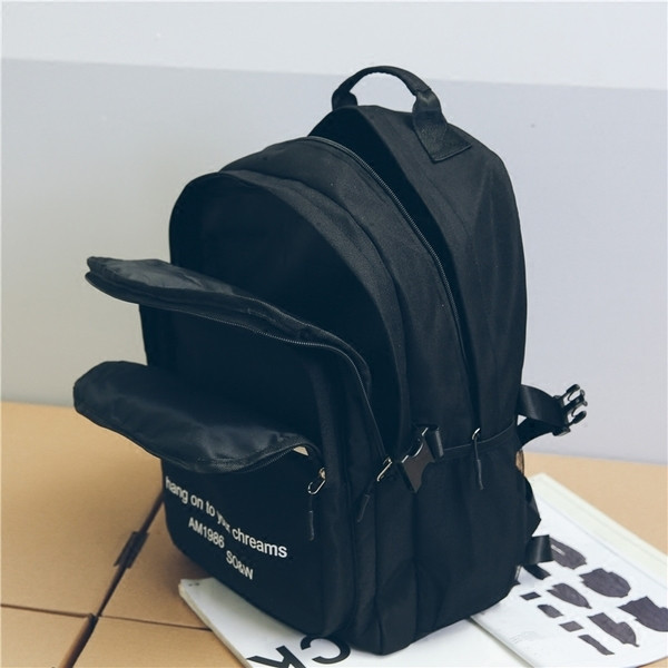 Rucsac de zi cu zi unisex cu o inscripție - mai multe culori