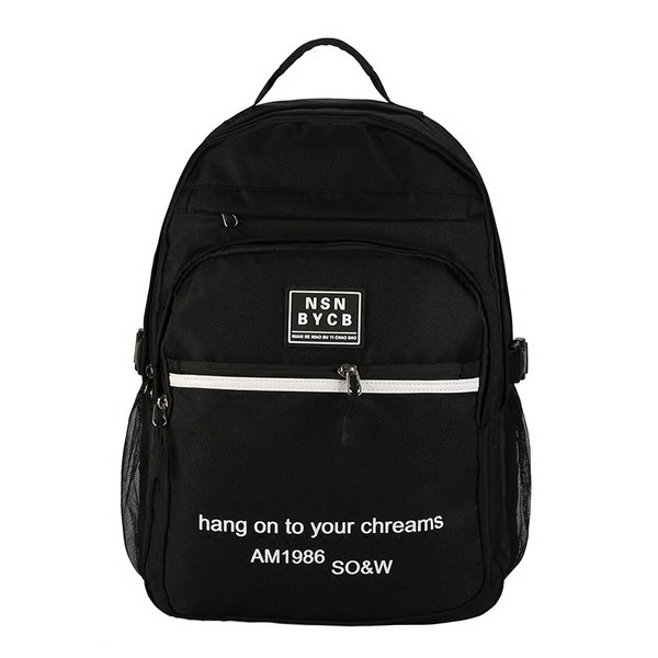 Rucsac de zi cu zi unisex cu o inscripție - mai multe culori