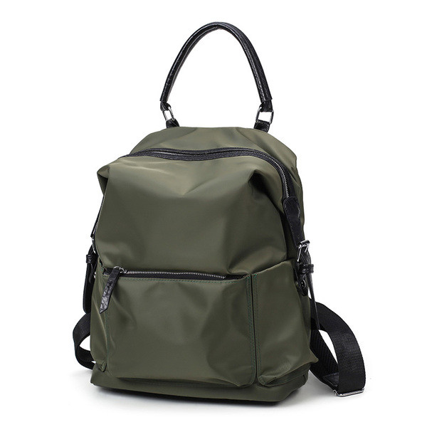 Rucsac de damă de zi cu zi - două modele în verde și negru