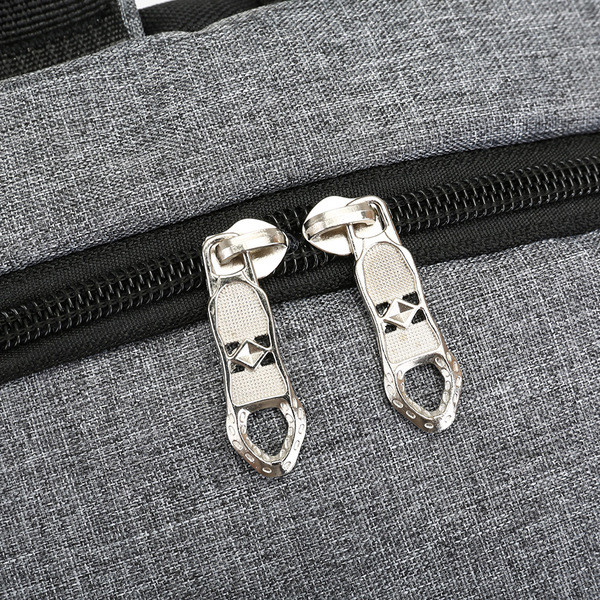 Раница с квадратна форма унисекс с надпис - няколко цвята