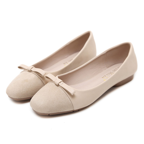 Pantofi casual la moda cu panglica decorativa in trei culori pentru doamne