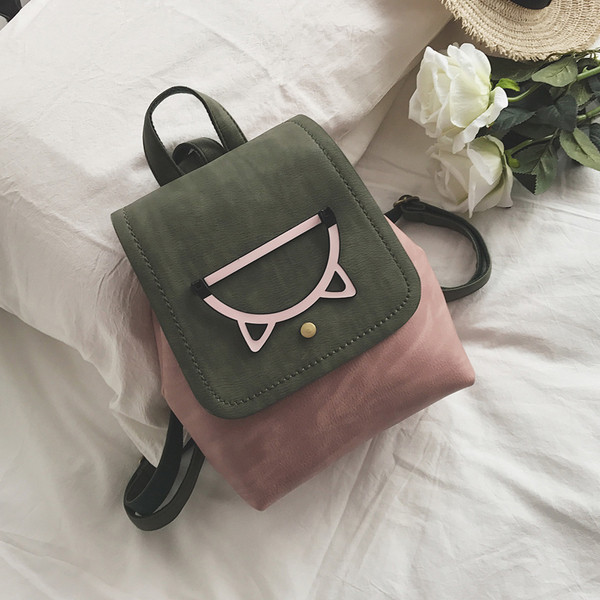 Rucsac elegant de piele intoarsa de dama - mai multe culori