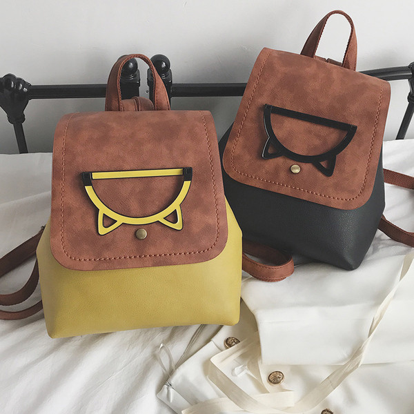 Rucsac elegant de piele intoarsa de dama - mai multe culori