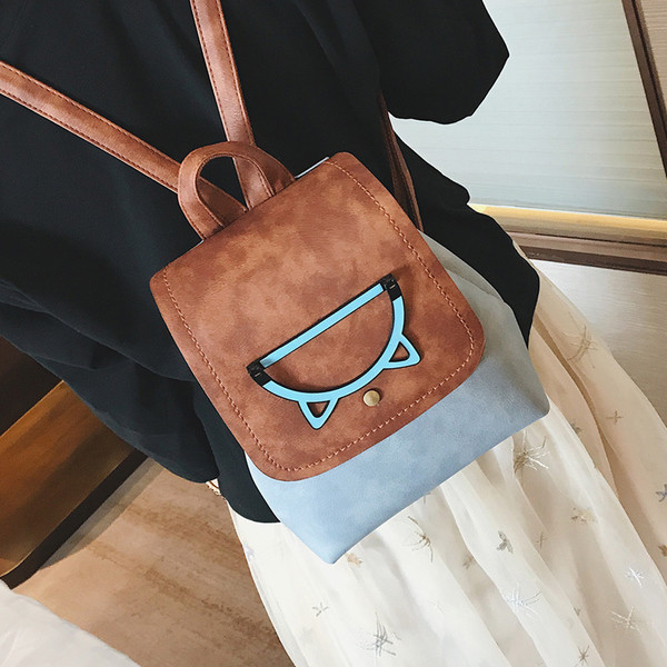 Rucsac elegant de piele intoarsa de dama - mai multe culori