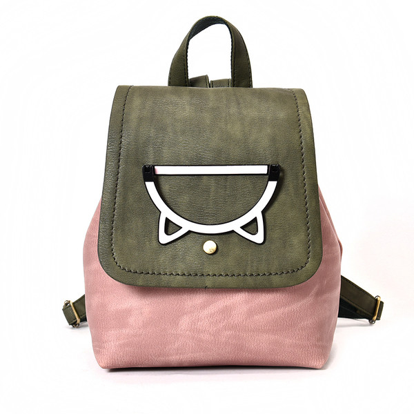 Rucsac elegant de piele intoarsa de dama - mai multe culori