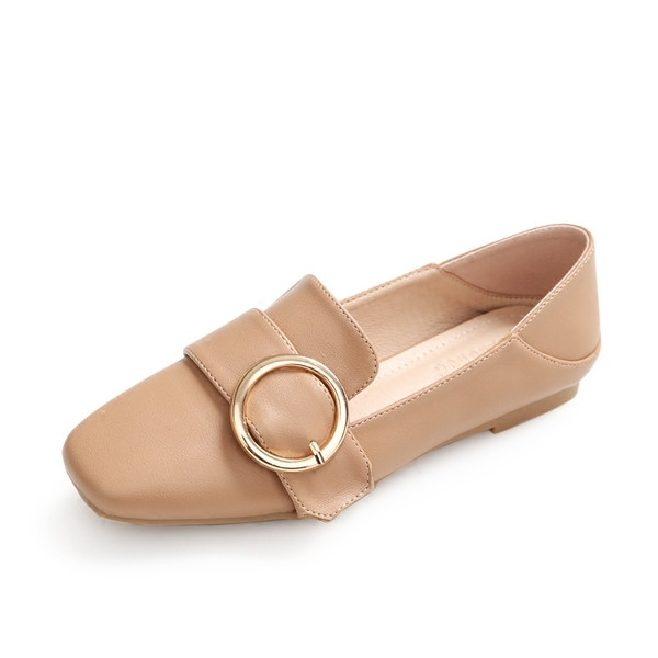 Pantofi de dama din piele ecologica cu decor metalic in trei culori