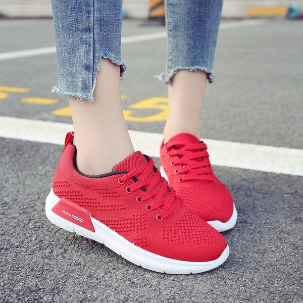 Adidași de vară pentru damă pe talpă plată în mai multe culori