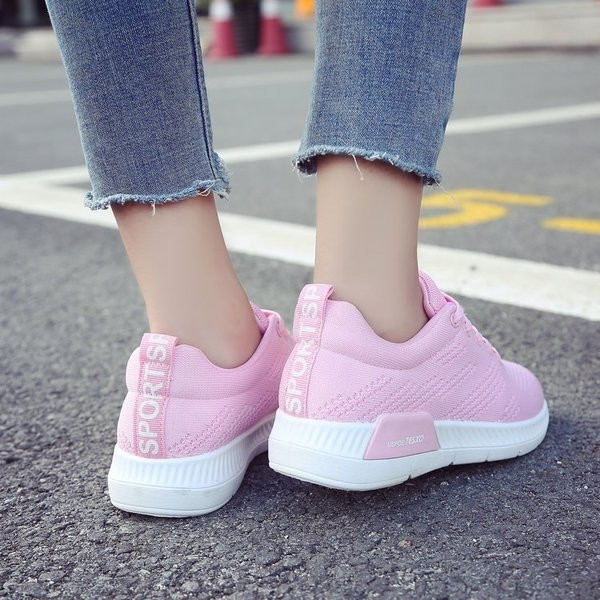 Adidași de vară pentru damă pe talpă plată în mai multe culori