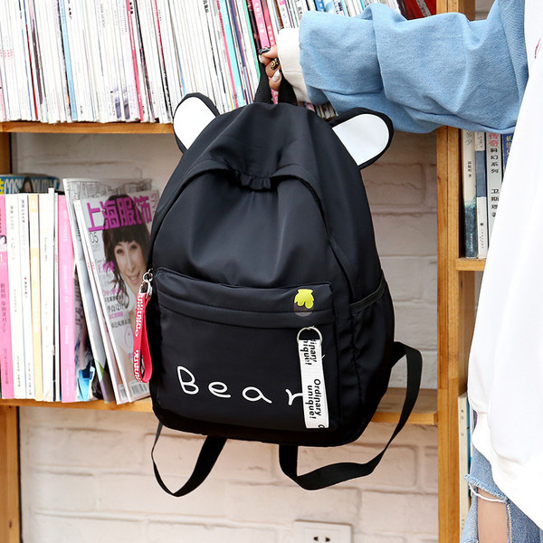 Sport - rucsac pentru femei de zi cu zi cu o inscripție - mai multe modele