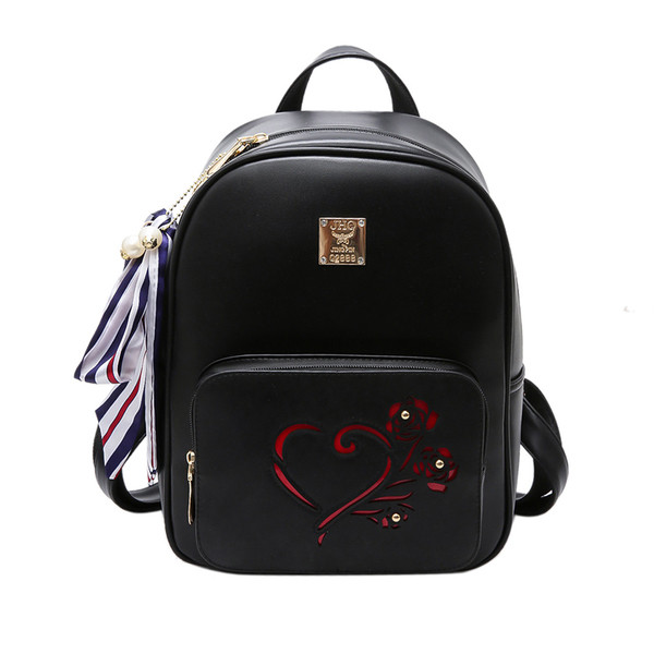 Rucsac elegant de dama cu motive florale - doua modele