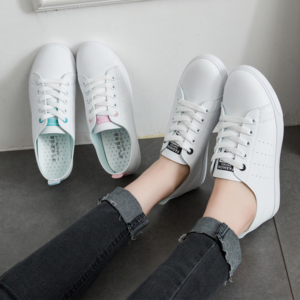 Γυναικεία καλοκαιρινά casual αθλητικά παπούτσια σε λευκό χρώμα 