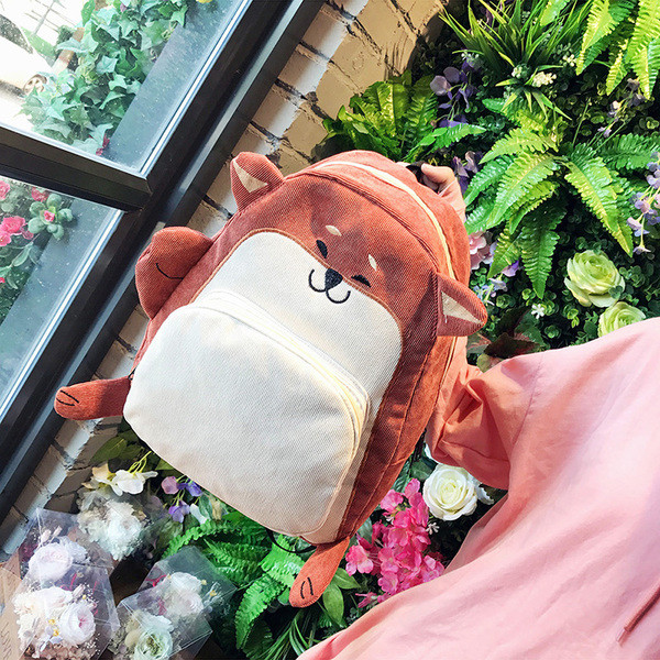 Rucsac de damă de pluș - două modele