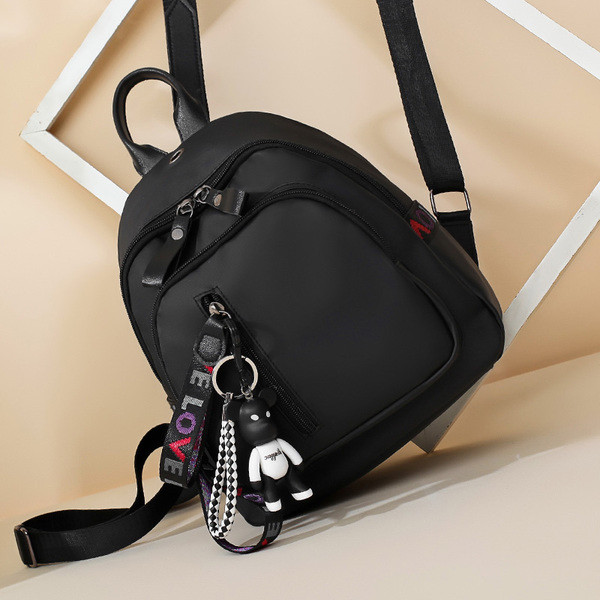 Sport - rucsac pentru femei de zi cu zi în negru