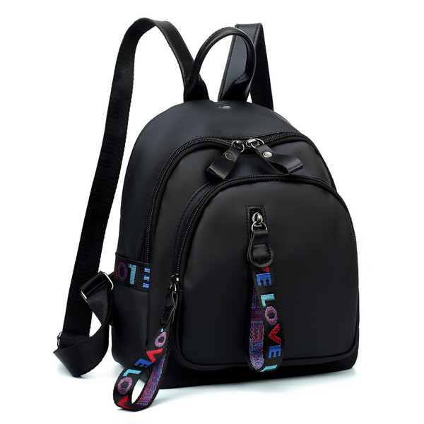 Sport - rucsac pentru femei de zi cu zi în negru