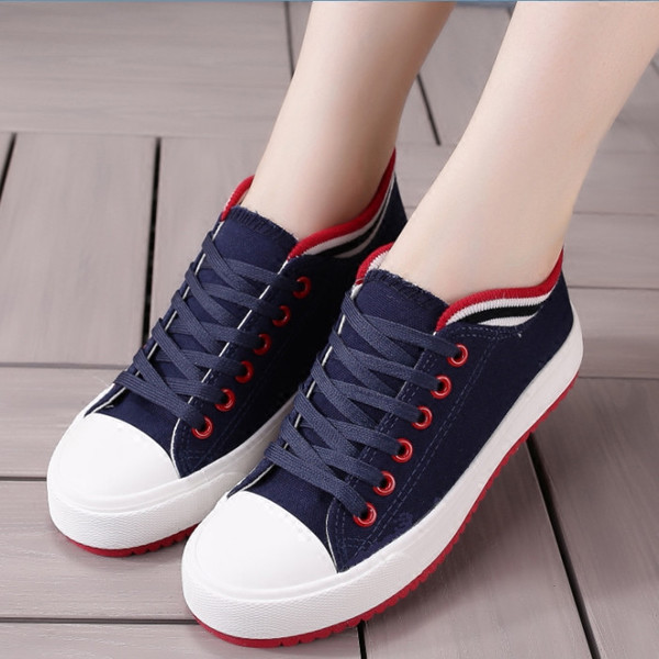 Adidasi de vara dama cu cravate in mai multe culori