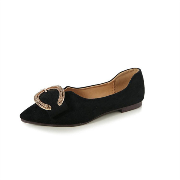 Pantofi moderni de dama ascutit in doua modele cu decor metalic