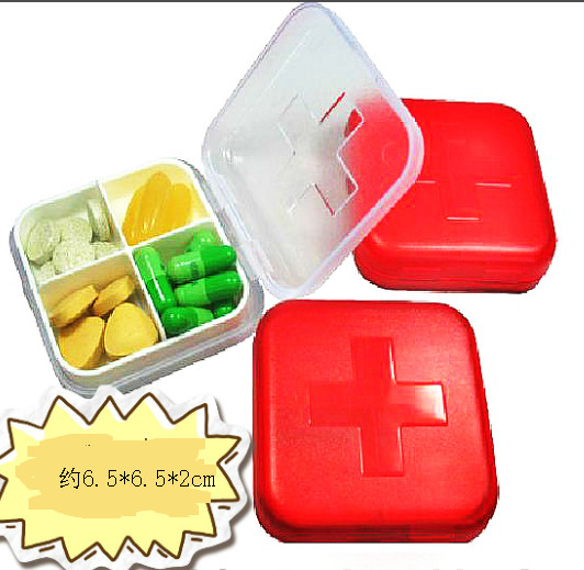 Organizator de pastile practic și confortabil de purtat pentru o săptămână