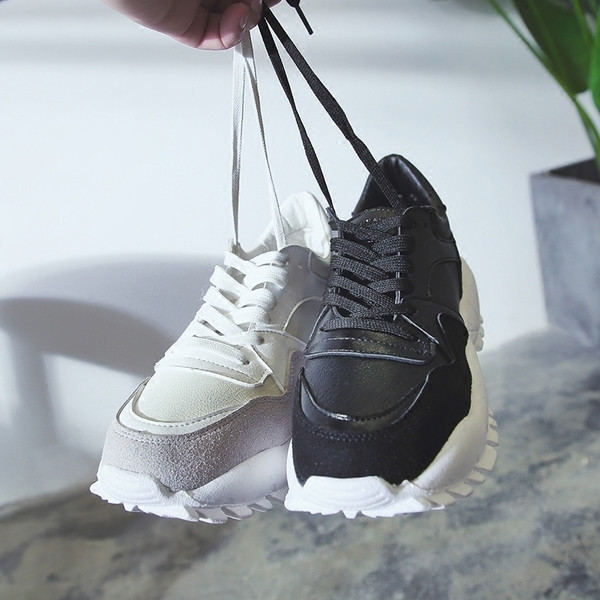 Adidasi casual dama cu talpa aspra