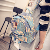 Rucsac casual dama in culori mixte