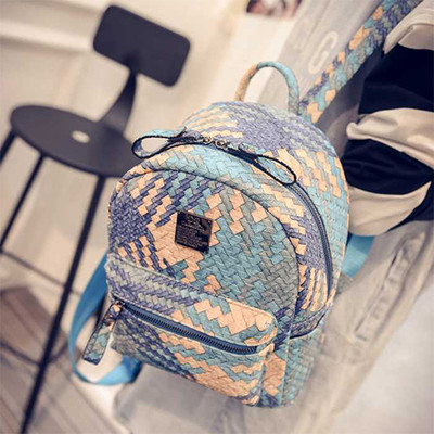 Rucsac casual dama in culori mixte