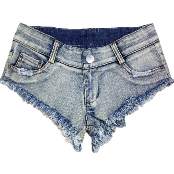 Provokatív női rövidnadrág rojtokkal