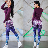 Mindennapi női leggings érdekes mintával