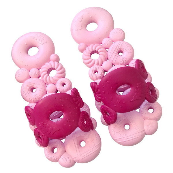 Női papucs nem szabványos kialakítással, különböző friss színekben, strandra is alkalmas