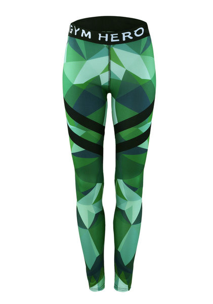 Sport - alkalmi női leggings érdekes mintával