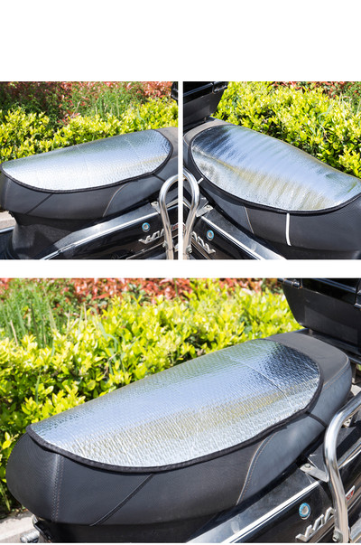 Слънцезащитна постелка за седалката на мотоциклет 