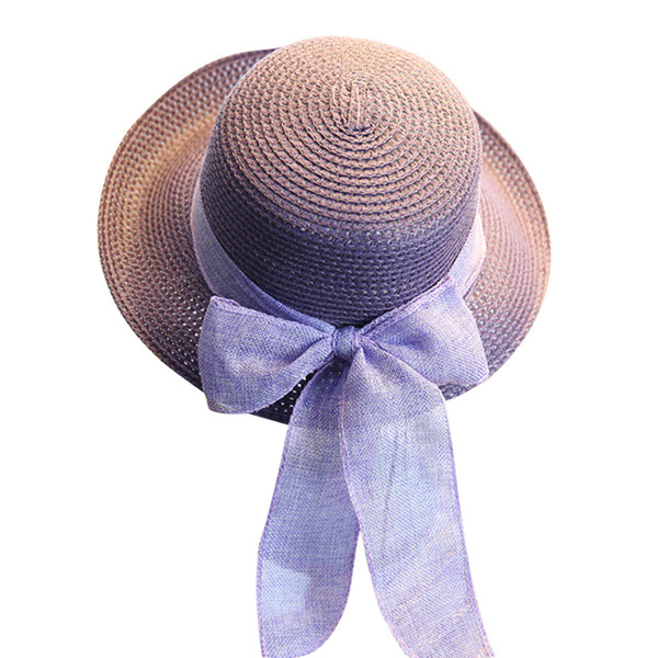 Elegáns női szalmakalap strandra és hétköznapokra különböző színekben