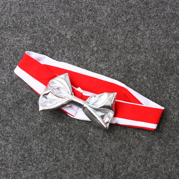 Costum de baie copii pentru fete in trei parti cu imprimeu si panglica