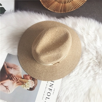 Актуална шапка за дамите в стил Панама