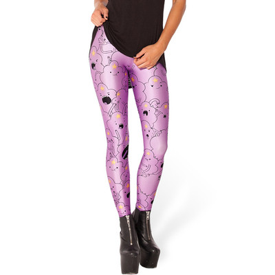 Alkalmi női leggings mintával