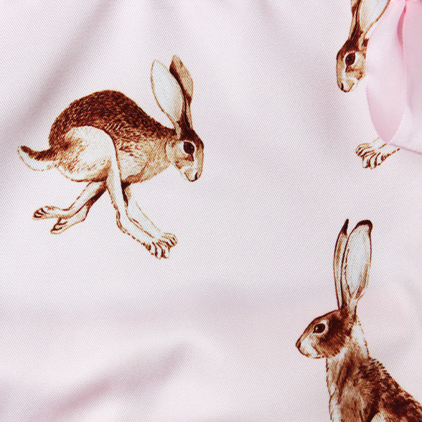 Stílusos baba fürdőruha rózsaszínben, mintával