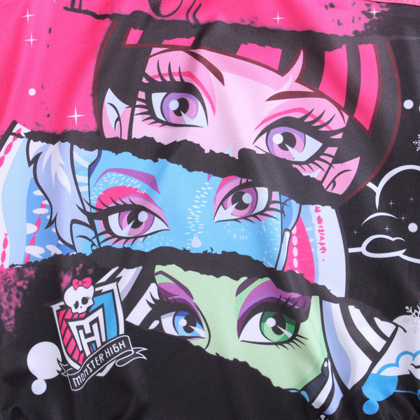 Gyermek teljes fürdőruha lányoknak animált mintával