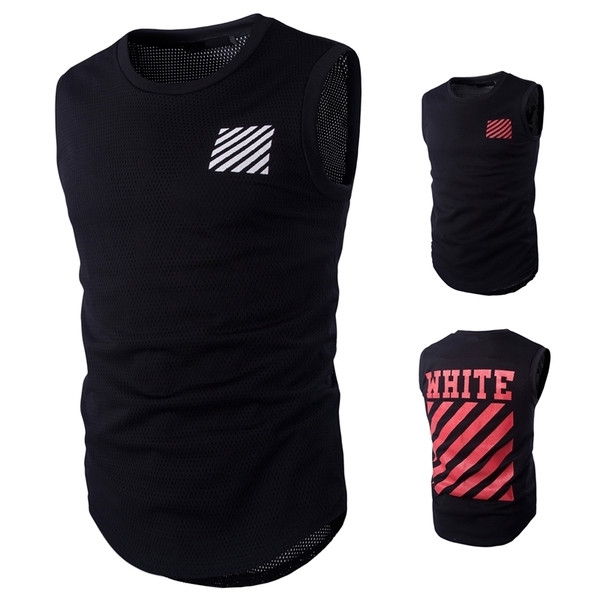 Férfi felső, két színben nyomtatott felirattal