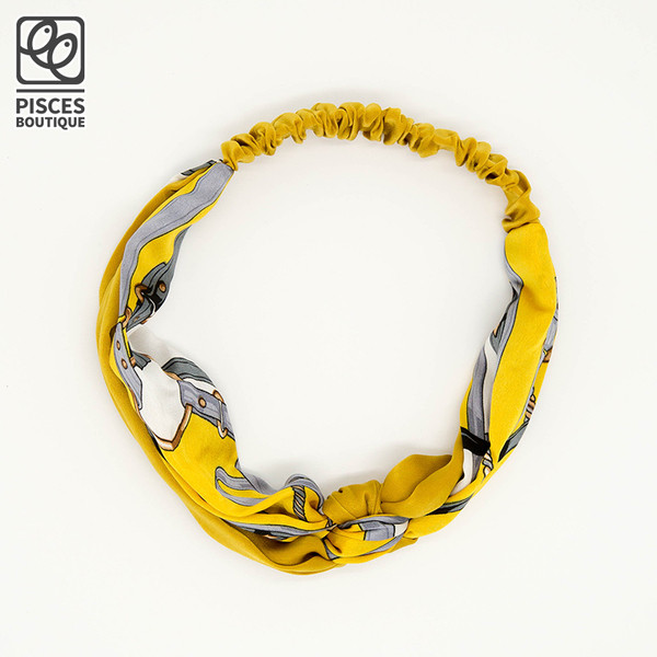 Modern női hajkiegészítő két színben, mintával