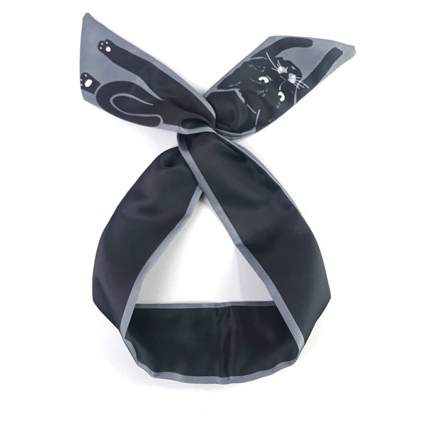 Accesoriu pentru cap dama in doua culori cu aplicatie