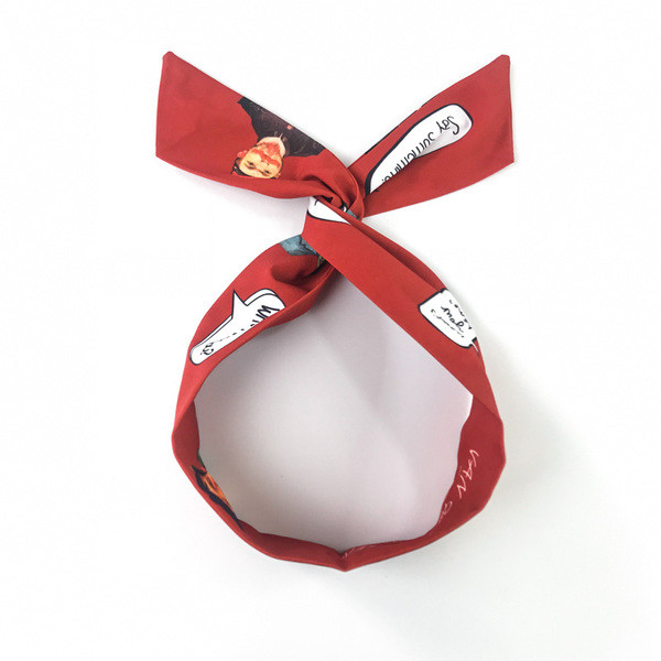 Banda de păr pentru femei modernă de zi cu zi în trei culori cu aplicații