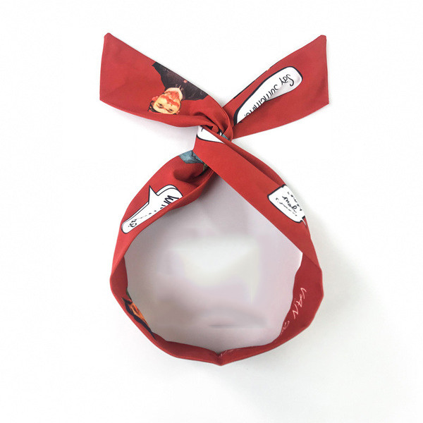 Banda de păr pentru femei modernă de zi cu zi în trei culori cu aplicații