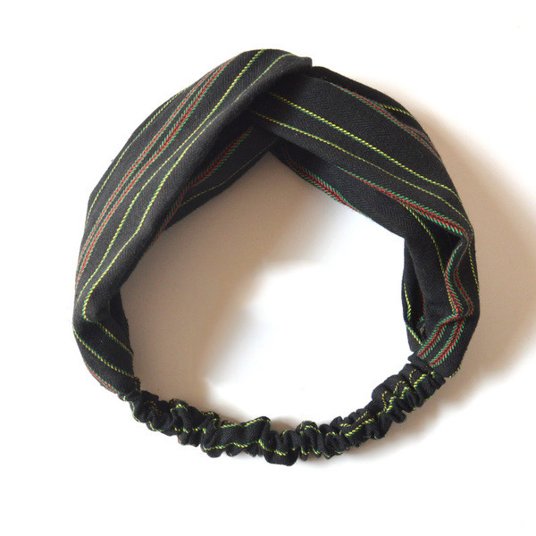 Női hajkiegészítő három csíkos színben