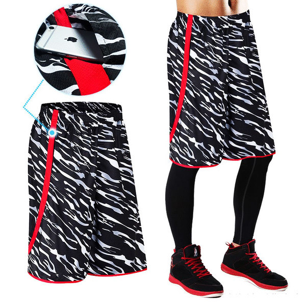 Férfi nyári rövidnadrág különböző színekben, zsebekkel