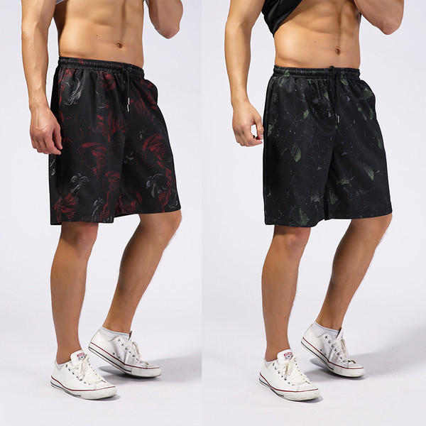 Férfi rövidnadrág elasztikus derékkal