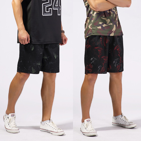 Férfi rövidnadrág elasztikus derékkal