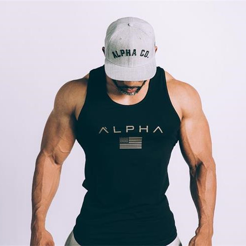 Férfi sport-alkalmi felső, különböző színekben, nyomattal