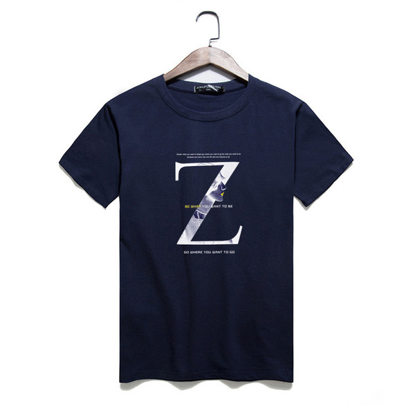 Férfi rövid ujjú póló több színben felirattal